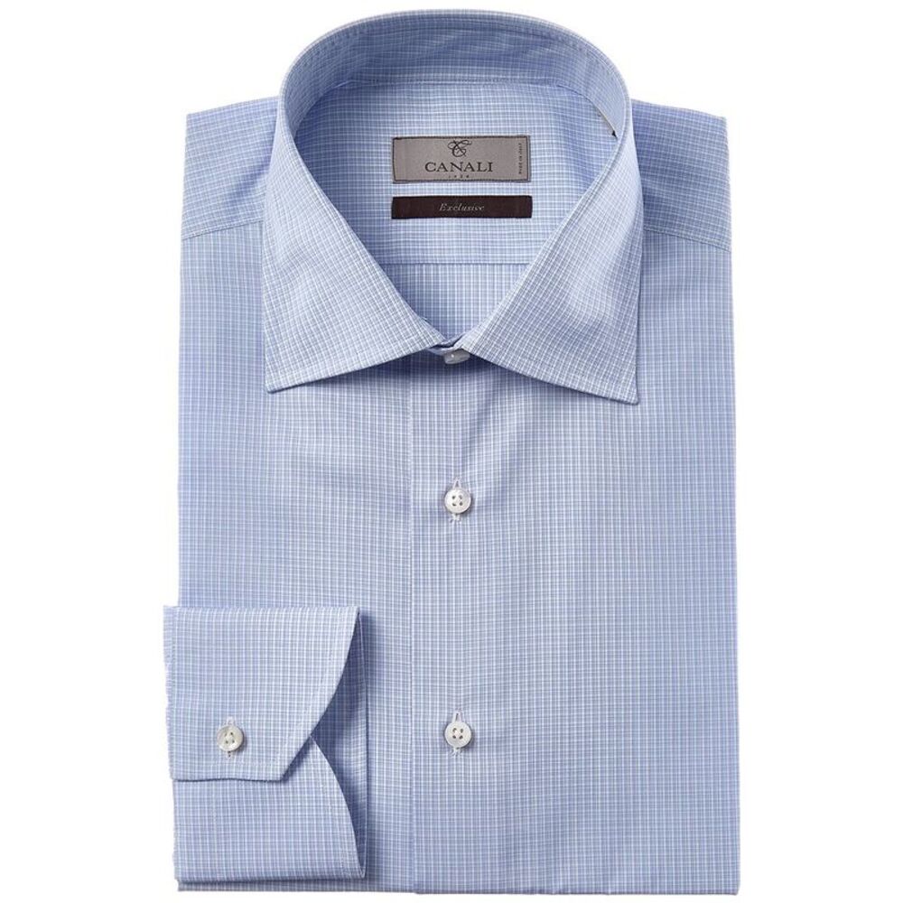 Canali Mens Dress Shirt